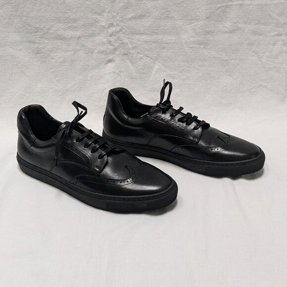 Oliveira Mens Wingtip Fashion Dress Shoe Black Leather Size 12 Eur 45 New! main image 5